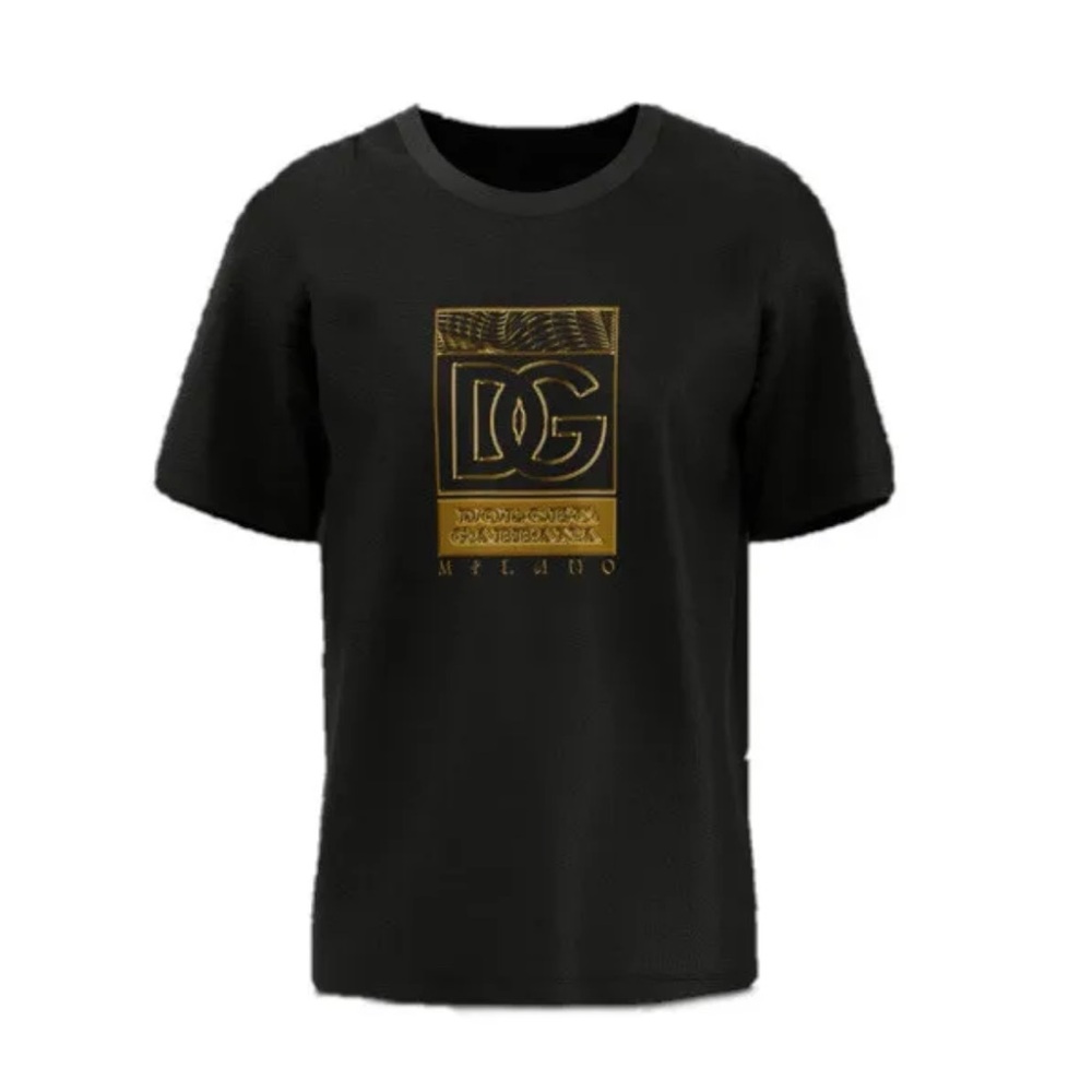 RARE Dolce & Gabbana Realta Parallela LIMITED EDITION Gold Stamp T-Shirt _ XXL